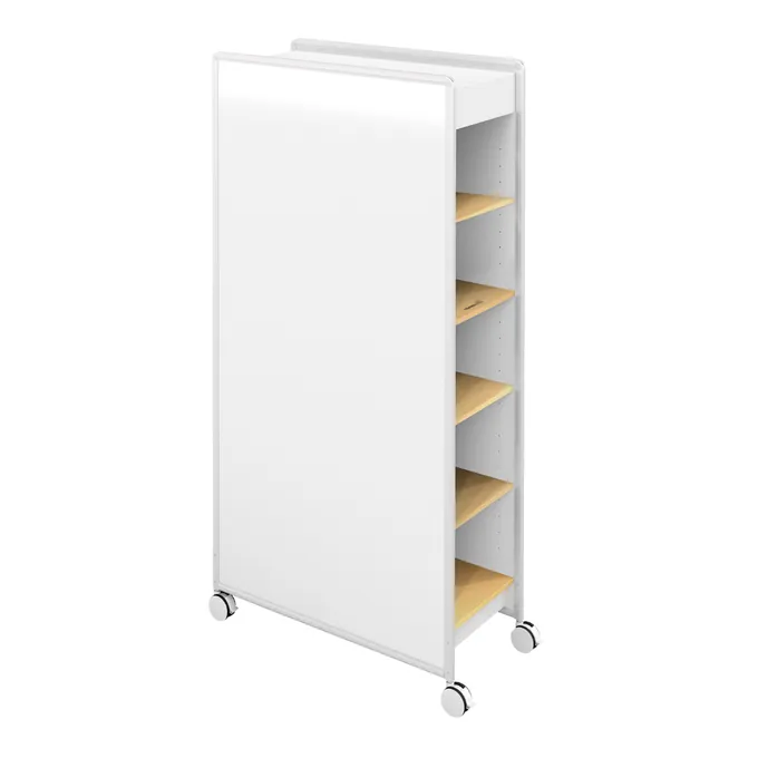 Huddle Mobile Whiteboard with Storage