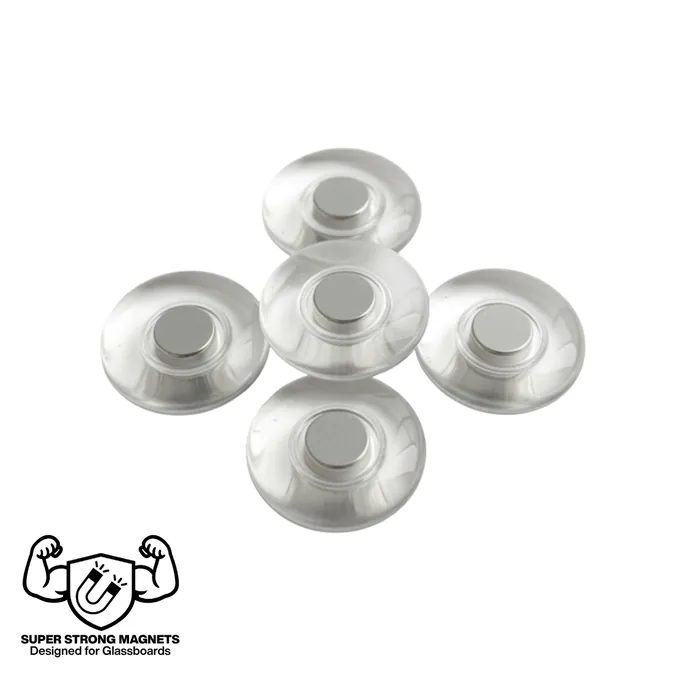 Magnetic buttons