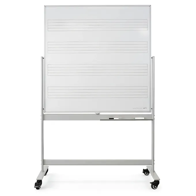 DuraWrite Music Staff Mobile Whiteboard
