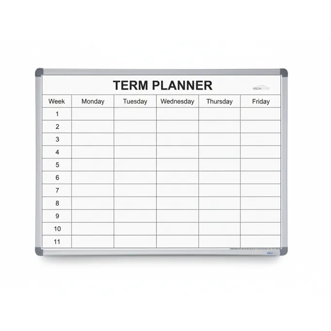 Whiteboard Planner School Term