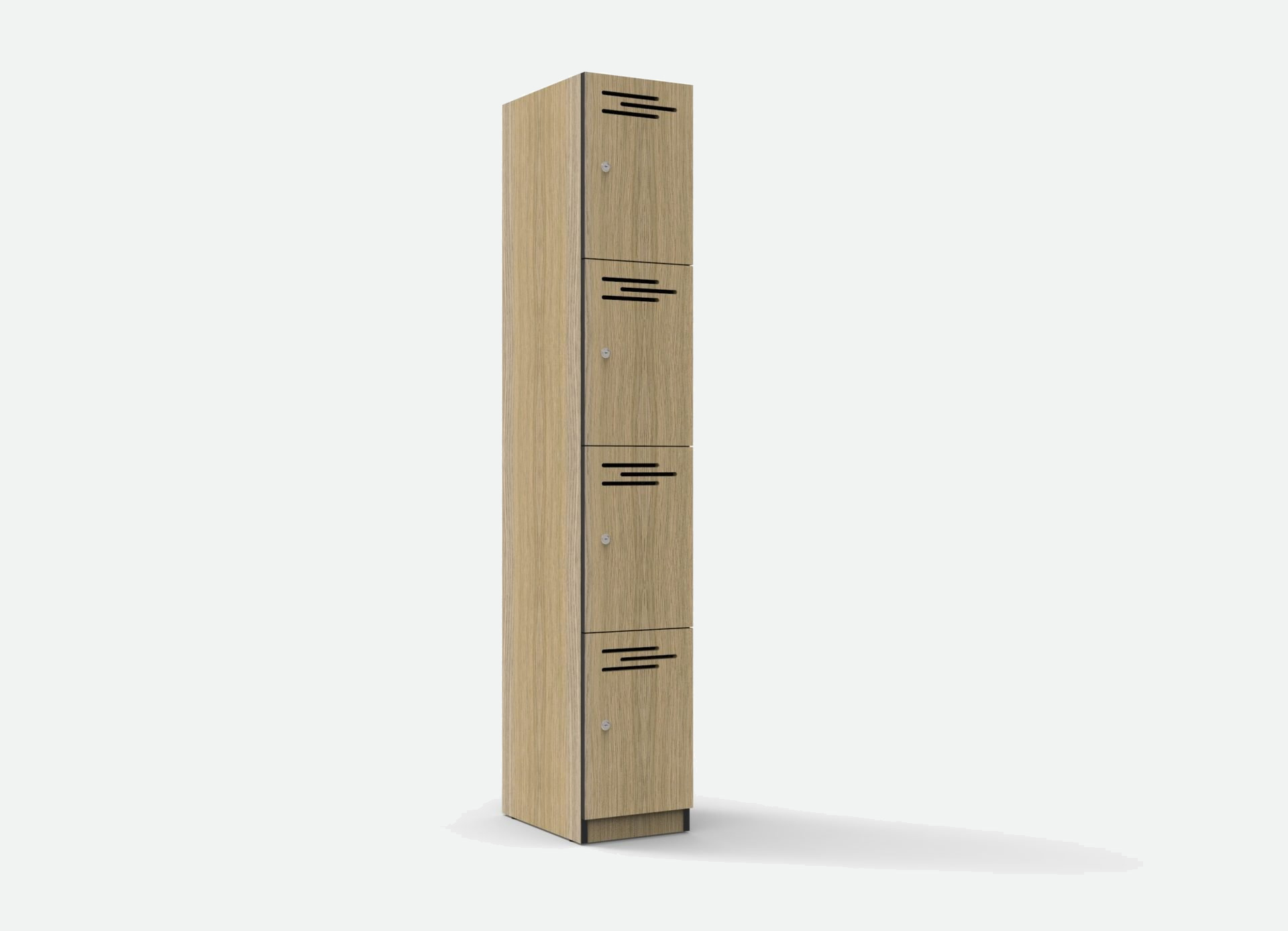 4 Door Melamine Locker