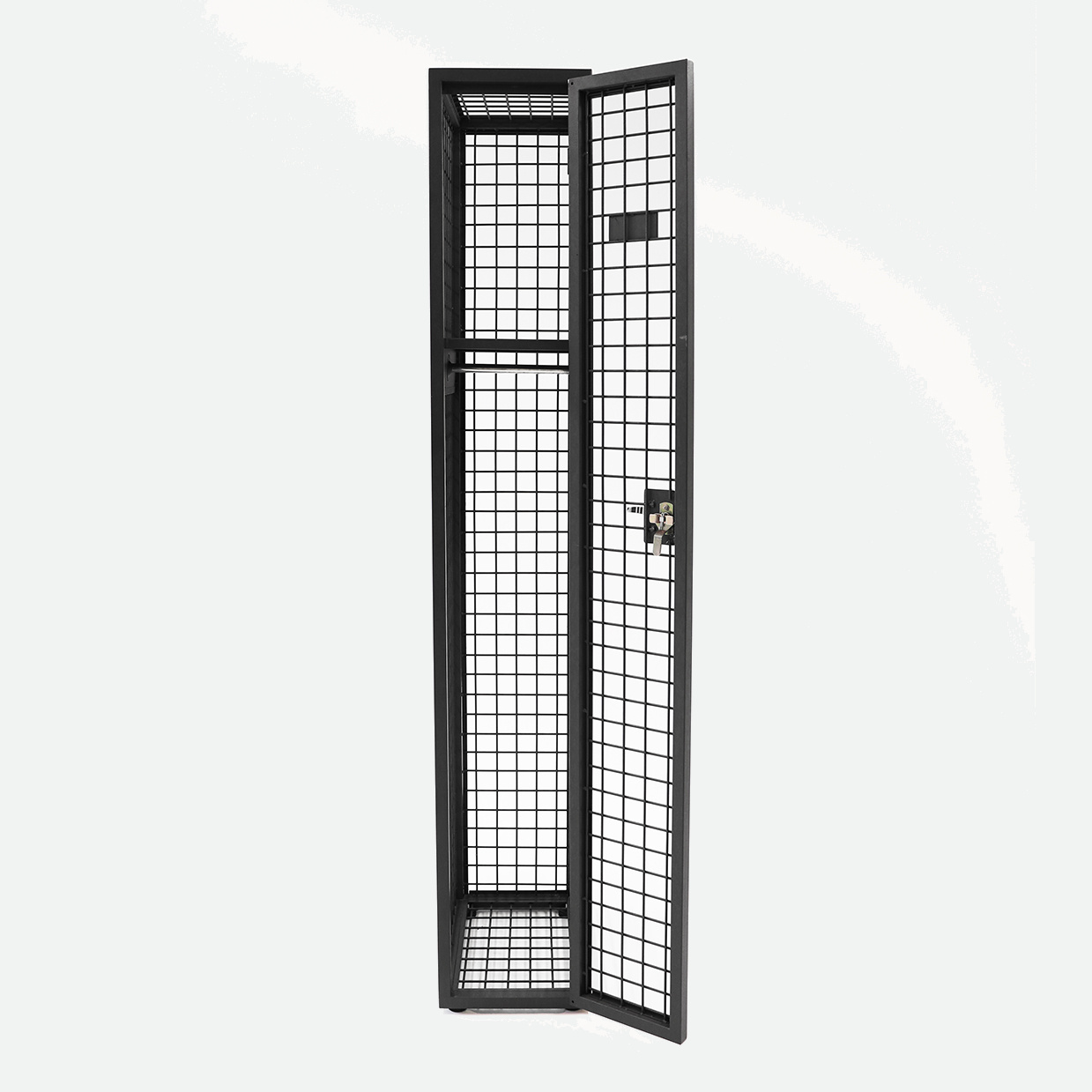 Single Door Steel Mesh Locker